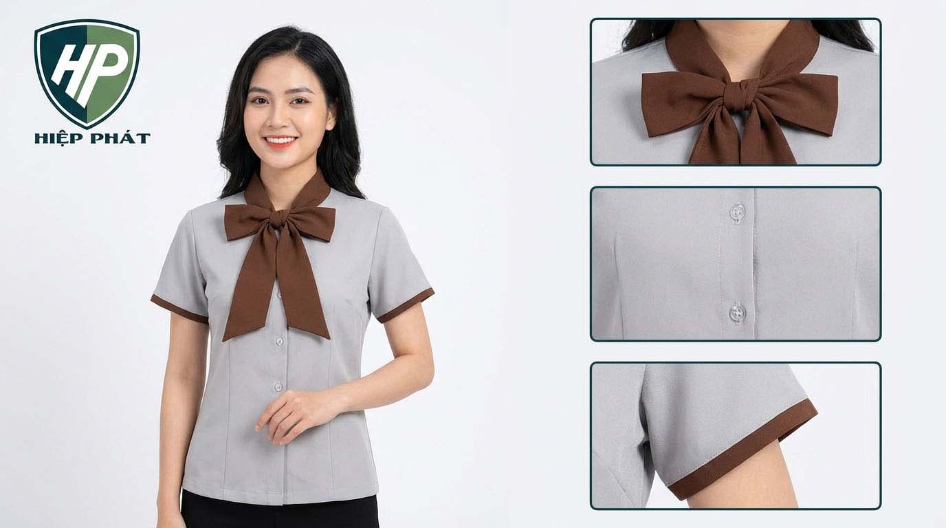 áo sơ mi đồng phục poly