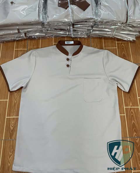đồng phục vải poly
