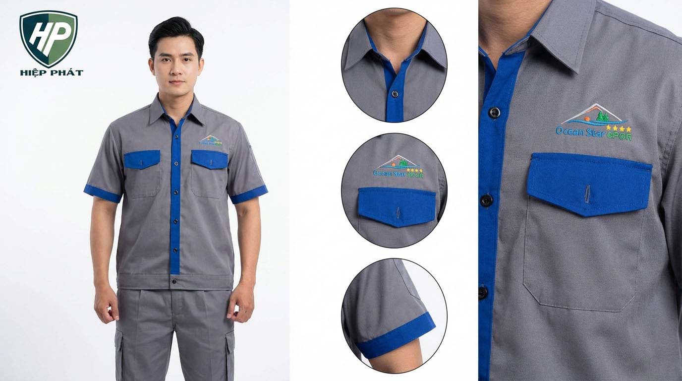 hướng dẫn quy trình may đồng phục