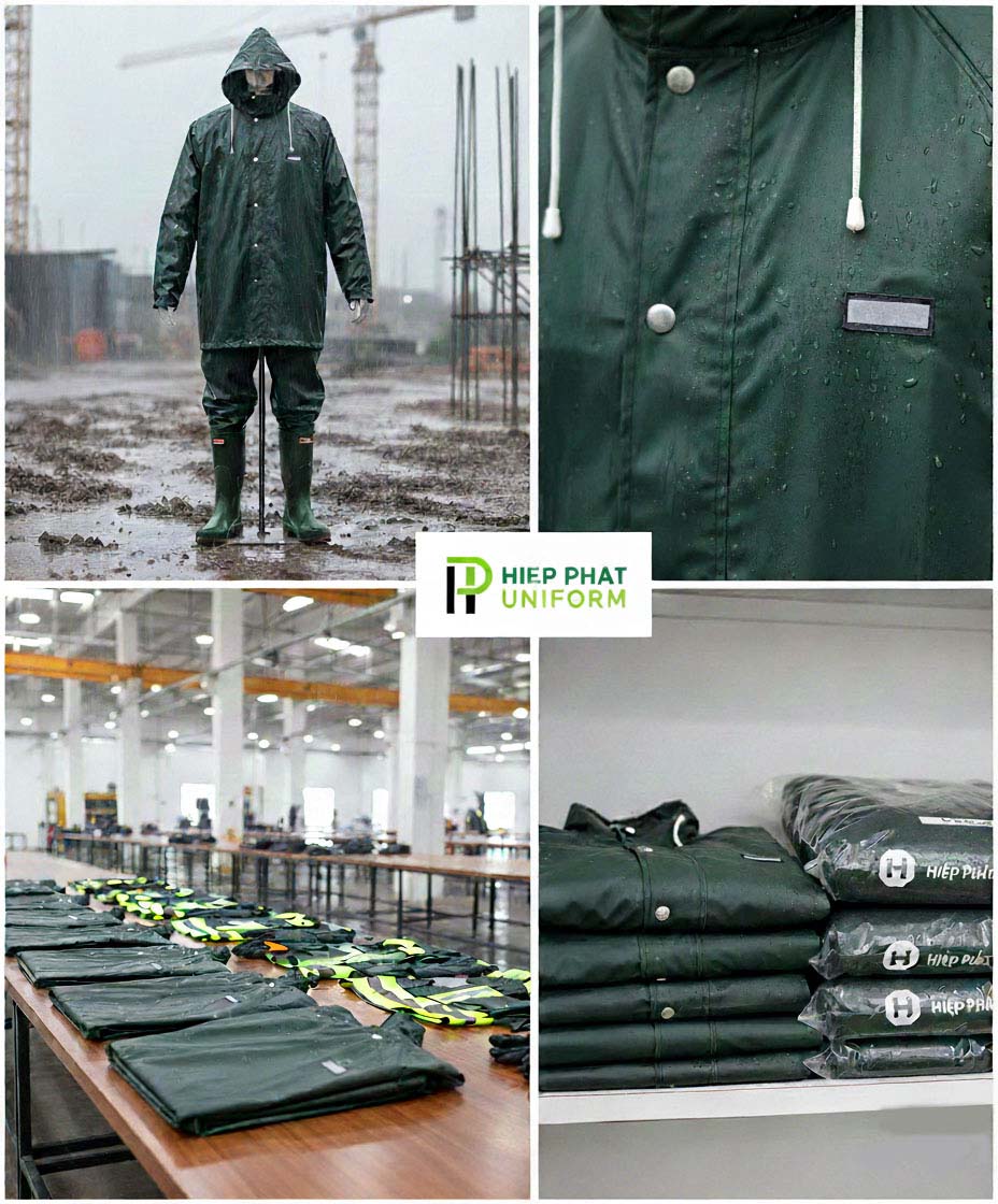 quần áo bảo hộ vải dù