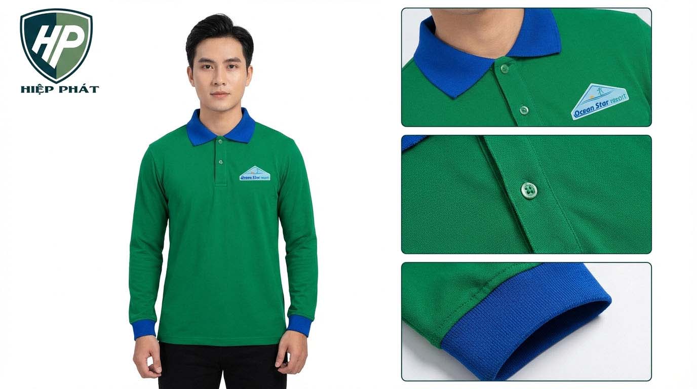 quy trình may áo đồng phục