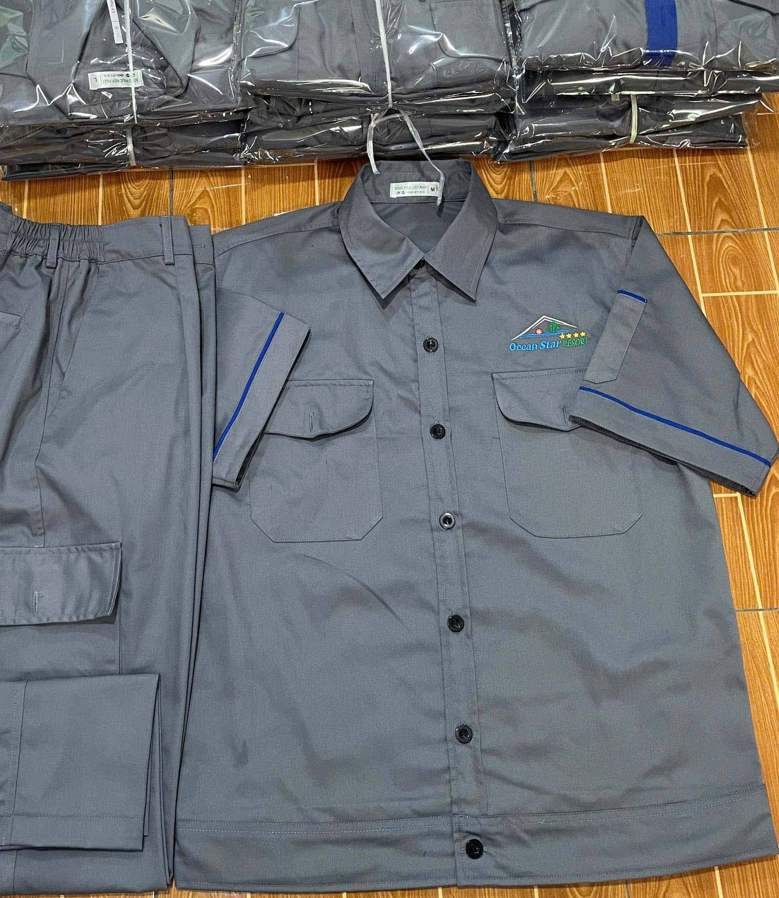 quy trình sản xuất đồng phục