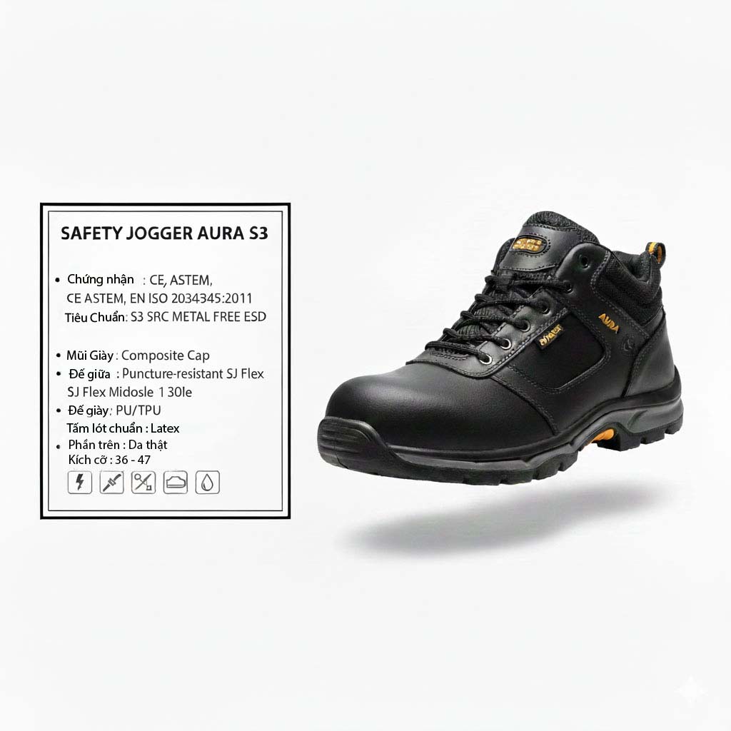 thông số giày bảo hộ chống điện 