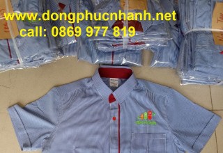 May áo đồng phục nhân viên uy tín chất lượng nhất tại Hà Nội